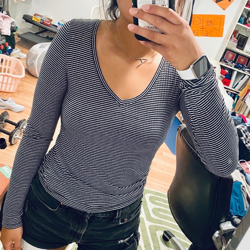 GAP striped long sleeve